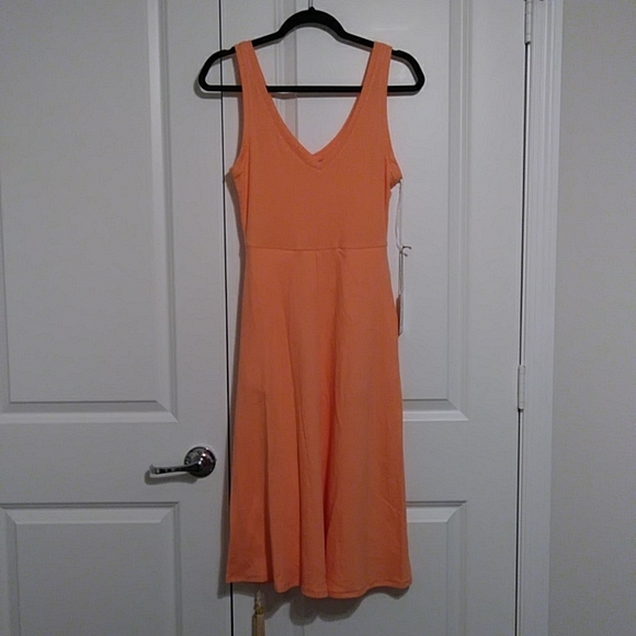 a new day Dresses & Skirts - Peach summer dress with pockets